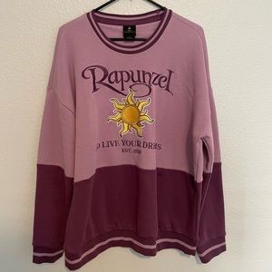 NWOT Rapunzel two tone sweater